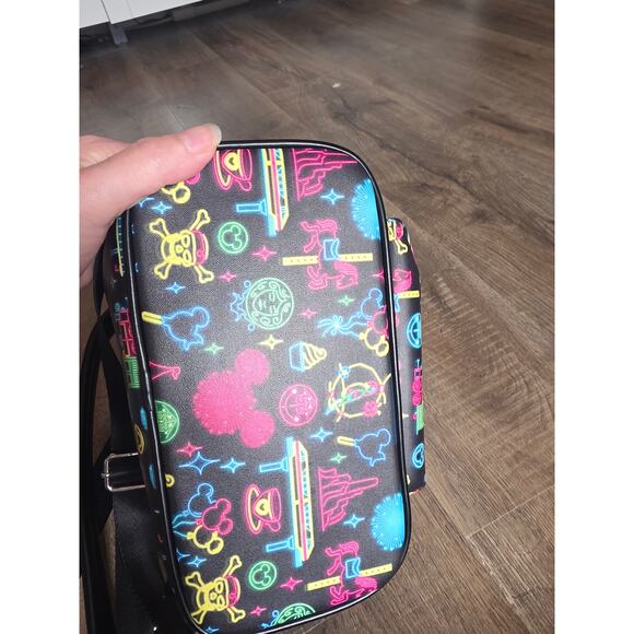 Disney Parks Loungefly Neon Glow Mini Park Attraction icon Backpack - Picture 5 of 7